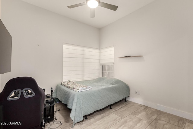 14058 S 24th Way, Phoenix, AZ 85048 - bedroom with baseboards and ceiling fan