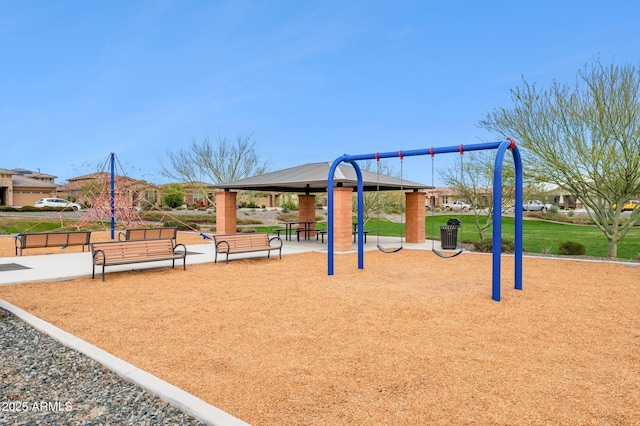 view of community playground