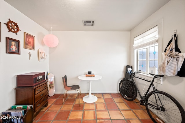 interior space featuring tile patterned floors