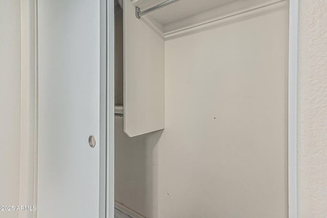 view of closet