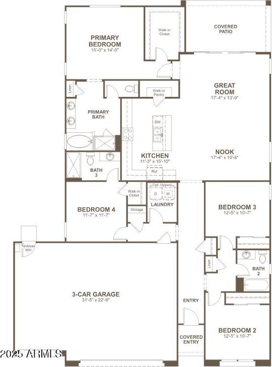 12358 W Marguerite Ave, Avondale, AZ 85323 - plan
