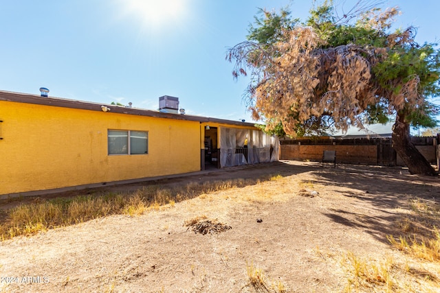 view of property exterior