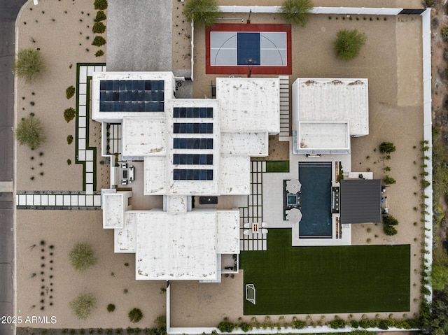 aerial view