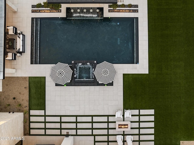 bird's eye view