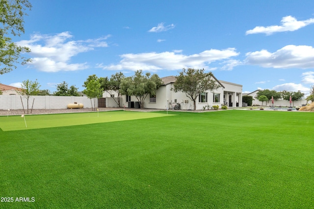 12228 E Wood Dr, Chandler, AZ 85249 - view of yard with fence