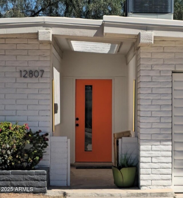 view of entrance to property