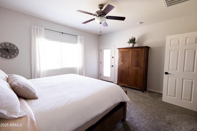 1364 W Spine Tree Ave, Queen Creek, AZ 85140 - carpeted bedroom with a ceiling fan