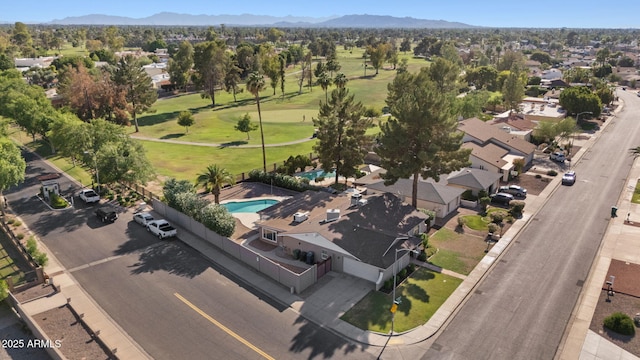 1509 W Kiowa Ave, Mesa, AZ 85202 - aerial perspective of suburban area featuring mountains and a local golf course