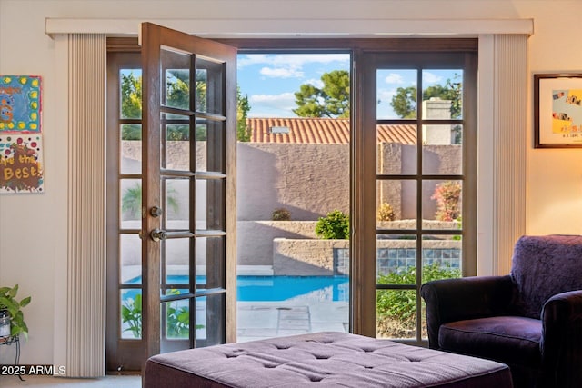 6208 E Paradise Ln, Scottsdale, AZ 85254 - bedroom featuring multiple windows and access to outside