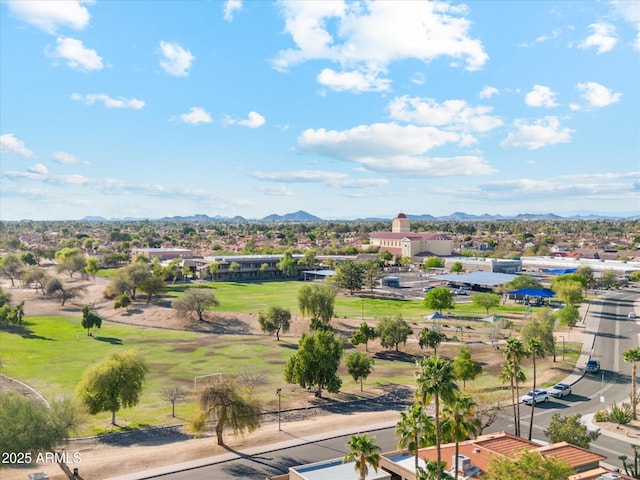 6208 E Paradise Ln, Scottsdale, AZ 85254 - aerial view featuring a mountain view