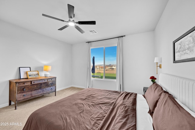 28435 N 249th Ln, Wittmann, AZ 85361 - carpeted bedroom featuring baseboards and a ceiling fan