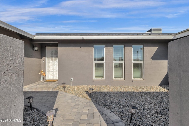 back of house featuring a patio