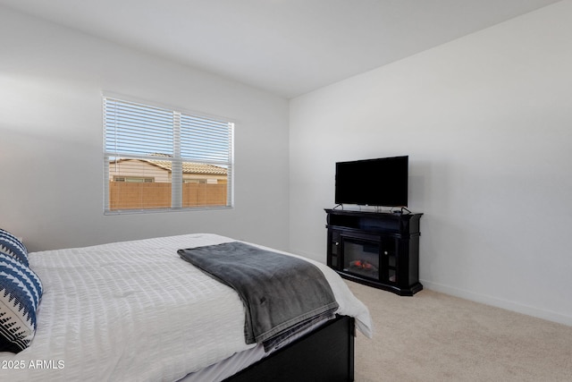 3885 E Kenley Ln, San Tan Valley, AZ 85143 - bedroom with light carpet and baseboards