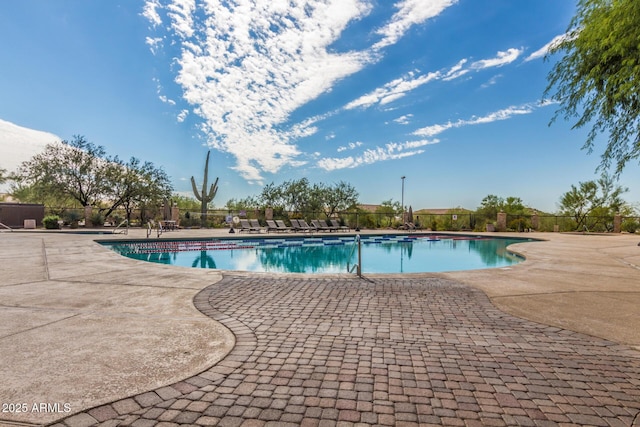 4328 N Pinnacle Ridge Cir, Mesa, AZ 85207 - community pool featuring a patio area