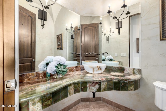 4328 N Pinnacle Ridge Cir, Mesa, AZ 85207 - bathroom featuring a sink and toilet
