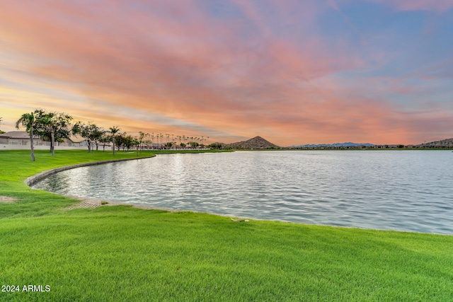 property view of water