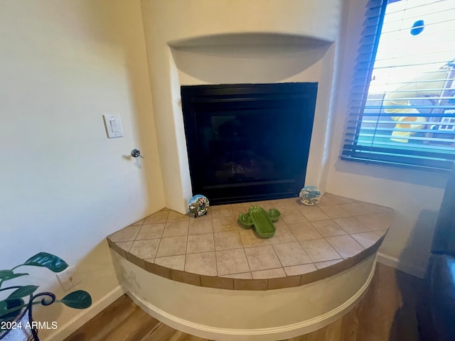 room details with wood-type flooring