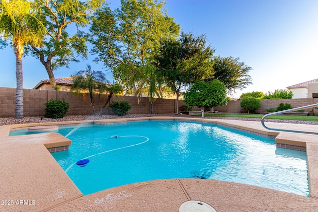 7247 W Buckskin Trl, Peoria, AZ 85383 - view of pool with a fenced backyard