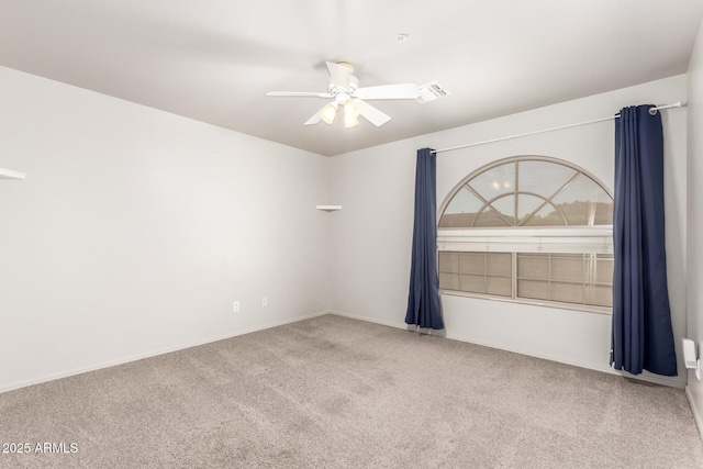 7247 W Buckskin Trl, Peoria, AZ 85383 - carpeted empty room featuring a ceiling fan and baseboards
