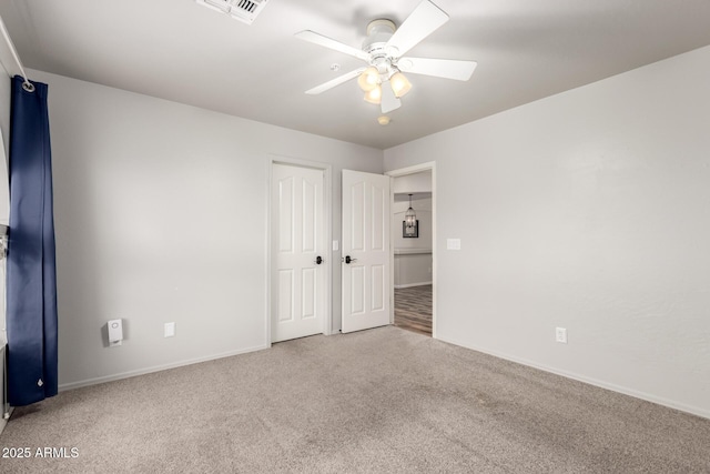 7247 W Buckskin Trl, Peoria, AZ 85383 - unfurnished bedroom with carpet and a ceiling fan