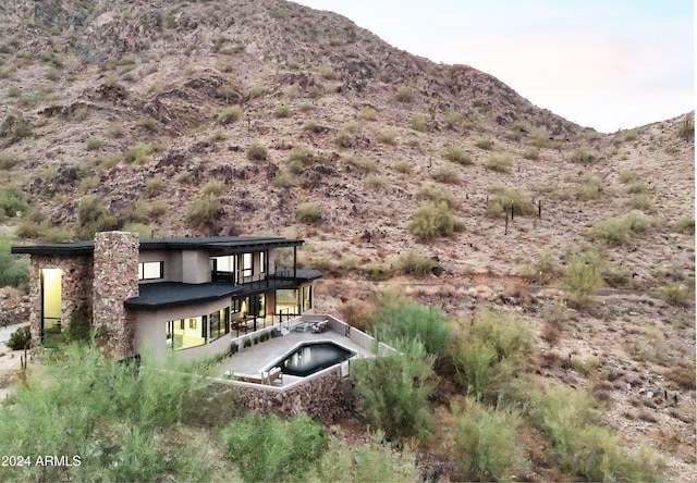 property view of mountains