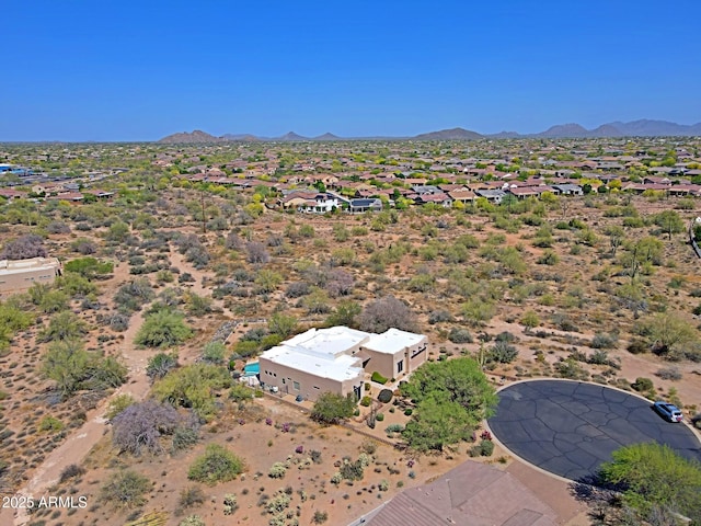 5520 E Desert Forest Trl, Cave Creek, AZ 85331 - aerial view of a mountain backdrop