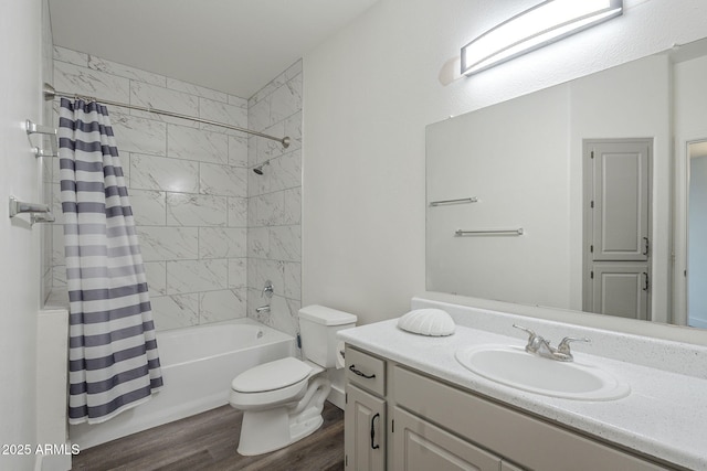 600 W Grove Pkwy Unit 2188, Tempe, AZ 85283 - full bath with wood finished floors, shower / tub combo, and vanity