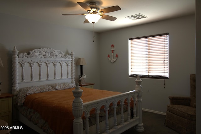 8920 S 40th Ln, Laveen, AZ 85339 - bedroom with carpet flooring, baseboards, and ceiling fan