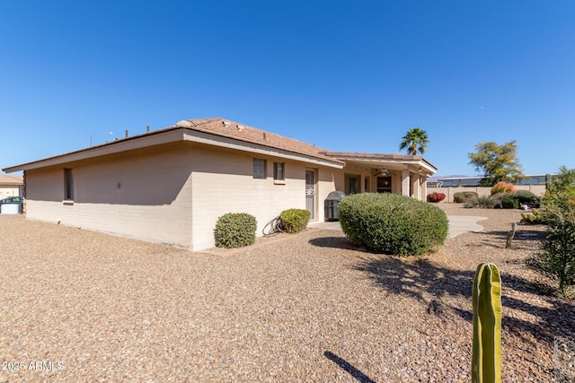 view of ranch-style house