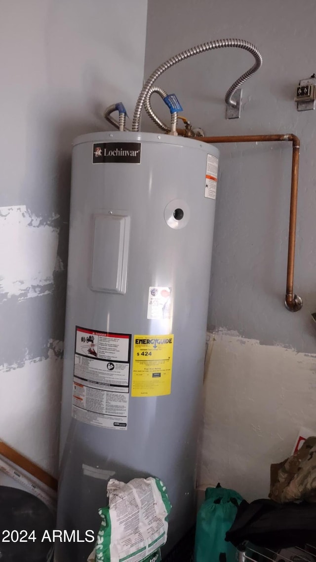 utilities featuring water heater