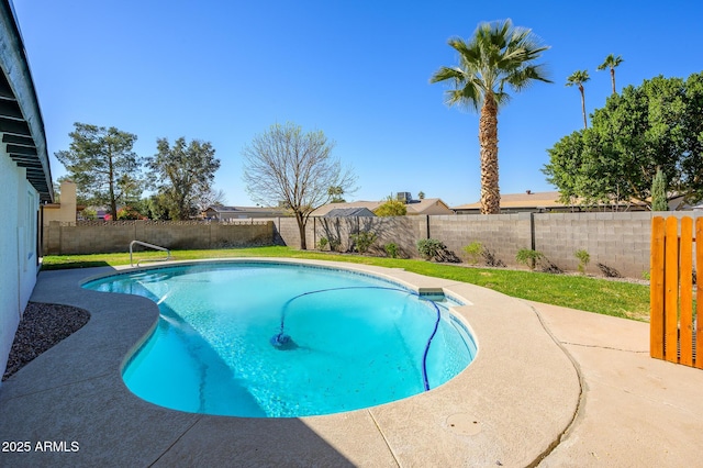 view of pool