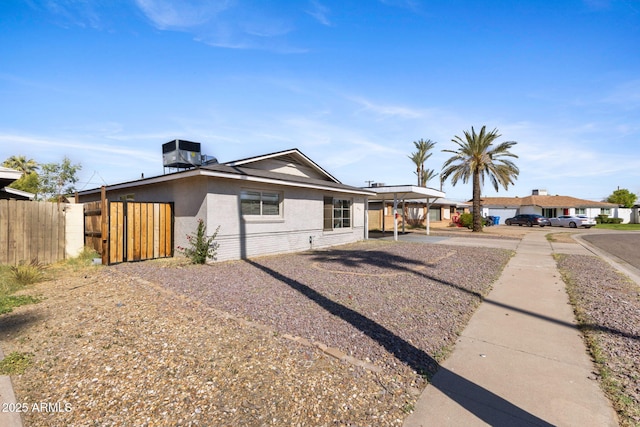 6714 N 26th Dr, Phoenix, AZ 85017 - ranch-style home featuring brick siding, fence, and stucco siding