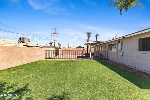 6714 N 26th Dr, Phoenix, AZ 85017 - view of yard with a fenced backyard