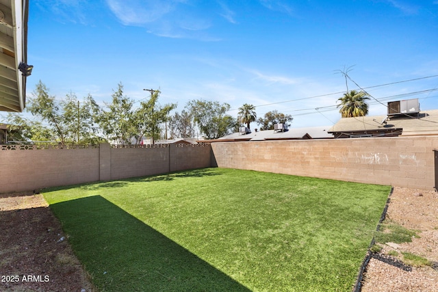 6714 N 26th Dr, Phoenix, AZ 85017 - view of yard with a fenced backyard