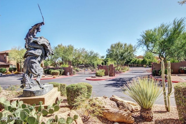 11500 E Cochise Dr Unit 1015, Scottsdale, AZ 85259 - surrounding community with fence and a gate