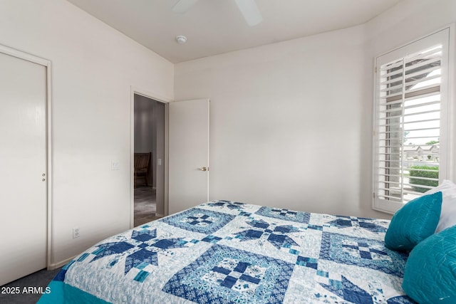 23756 S Vacation Way, Sun Lakes, AZ 85248 - bedroom with ceiling fan and carpet