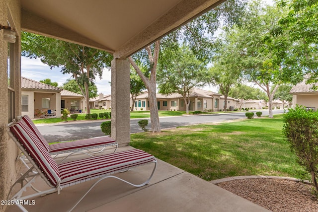 23756 S Vacation Way, Sun Lakes, AZ 85248 - view of patio / terrace with a residential view