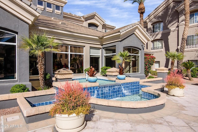 view of pool