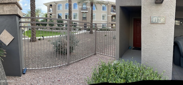 view of gate