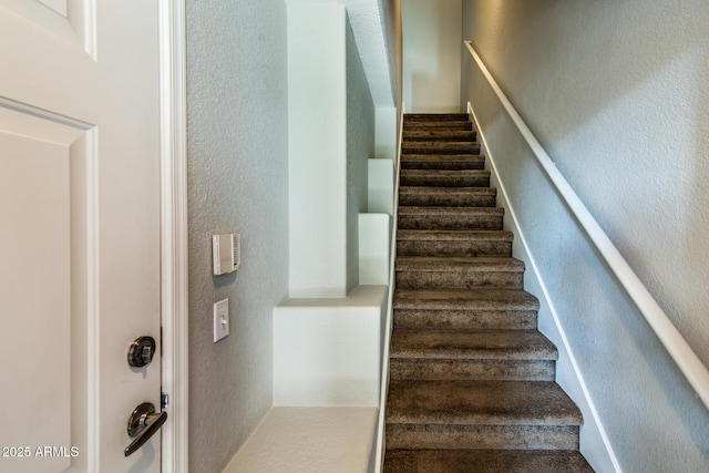 view of stairs