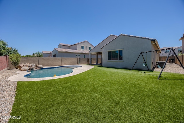 898 E Ladbroke Way, Gilbert, AZ 85297 - view of swimming pool featuring a playground