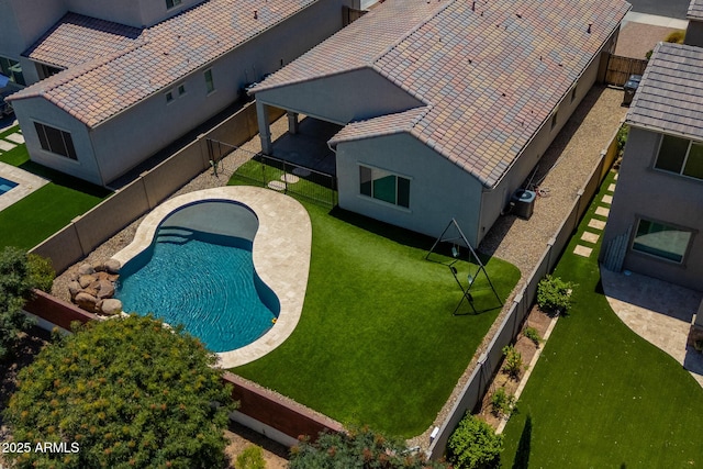 898 E Ladbroke Way, Gilbert, AZ 85297 - view of pool with central AC