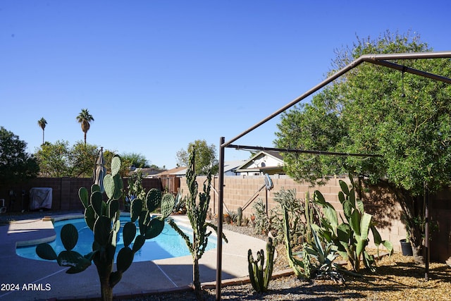 view of pool