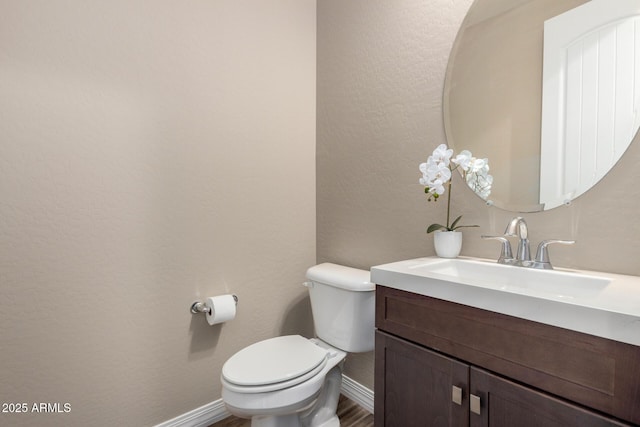 3338 E Coconino Dr, Gilbert, AZ 85298 - bathroom featuring vanity and wood finished floors
