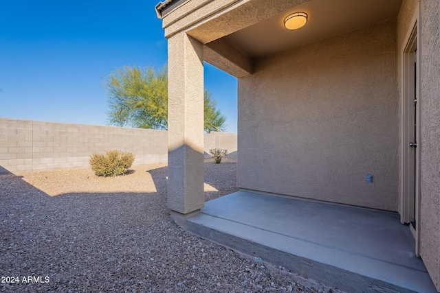 view of patio