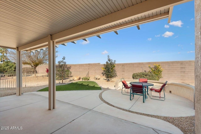 view of patio / terrace