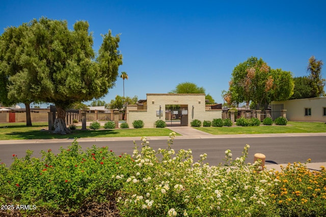 1951 E Del Sur Dr, Tempe, AZ 85283 - view of front of home with a gate