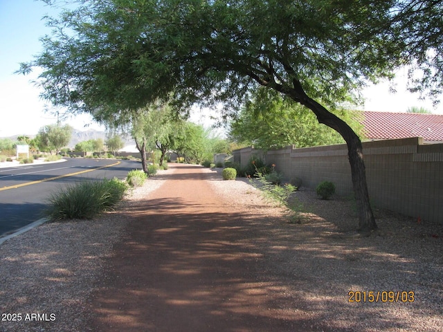 view of street