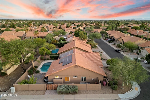 13361 N 99th Pl, Scottsdale, AZ 85260 - aerial perspective of suburban area