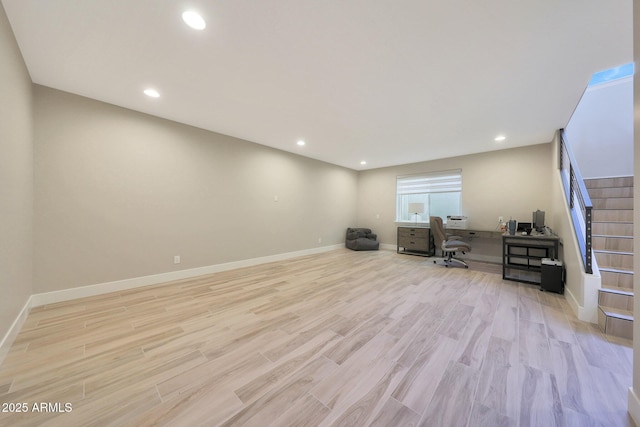 4040 E Mclellan Rd Unit 16, Mesa, AZ 85205 - office featuring light wood finished floors and recessed lighting